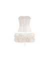 Lace Back Rosette Two Piece