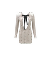 Audrina Pearl Rhinestone Mini
