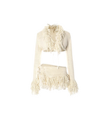 Kiya Crochet Tassel Two Piece