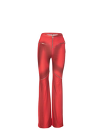 Gradient Zipper Cargo Pant
