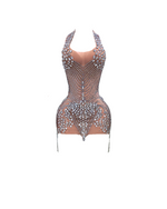 Celestial Glow Mesh Dress
