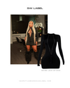 Noire Lace Up Mini