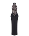 Gianna Lace Halter Maxi
