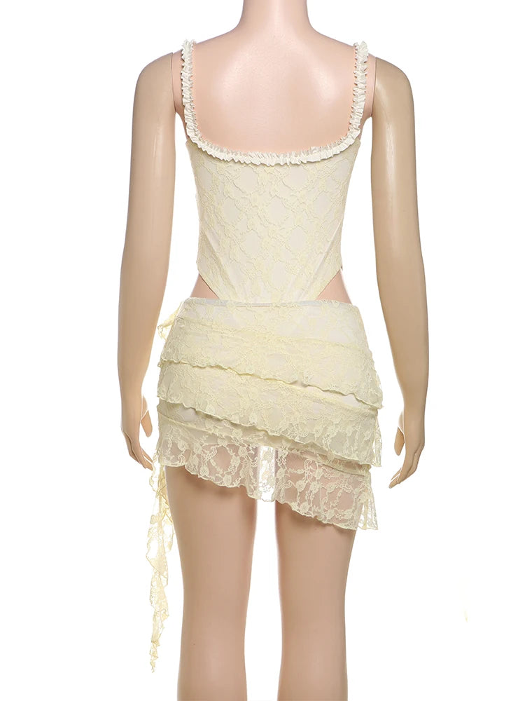 Antoinette Lace Two Piece