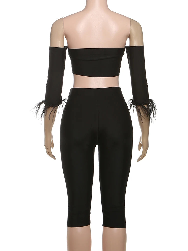 Feather Luxe Two Piece