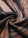 Latte Swirl One Shoulder Maxi Dress