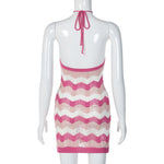 Pretty Pink Crochet Mini