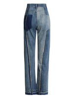 Two Tone Denim Jean