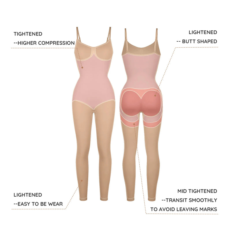 Hourglass Effect Shaper Jumpsuit