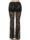 Lace Foldover Pant