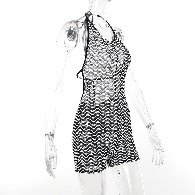 Hourglass Illusion Romper