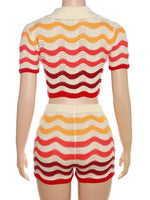 Hollywood Knit Short Set