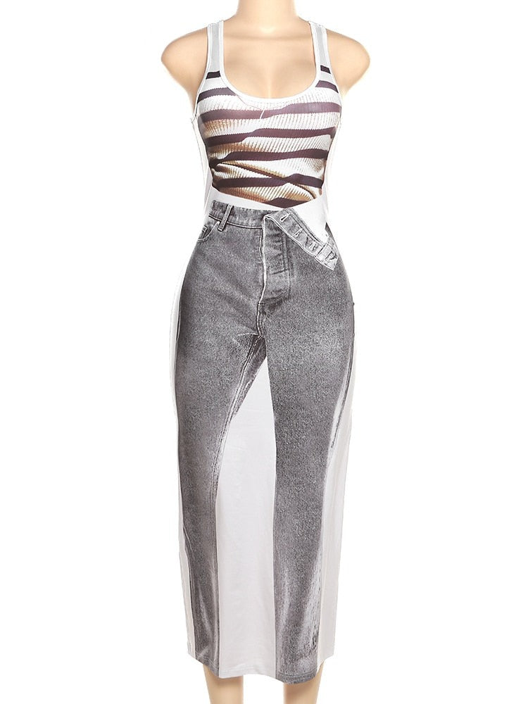 Brunch Baddie Maxi Dress