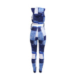 Karlee Denim Print Set