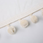 Hooded Pom Pom Maxi