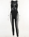 High Stretch Diamond Jumpsuit