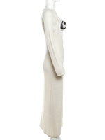 Kiana Color-block Knit Sweater Maxi