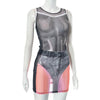 Nora Illusion Mesh Two Piece