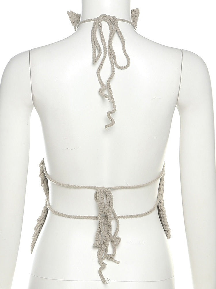 Essential Knit Backless Top