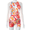 Mia Butterfly Print Romper