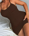 Summertime Fine Textured Mini Dress