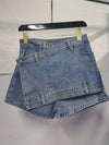 Irregular Hem Skort