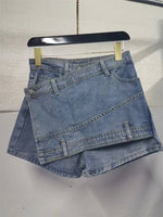 Irregular Hem Skort