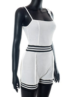 Tennis Court Cutie Knit Romper