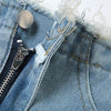 Halle Distressed Denim Boyfriend Jeans