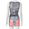 Nora Illusion Mesh Two Piece