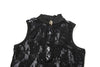 Noir Lace Peekaboo Maxi