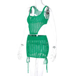 Palms Crochet Two Piece Set