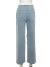 Halle Distressed Denim Boyfriend Jeans