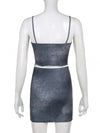 Mercury Two Piece Skirt Set