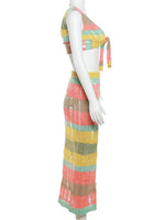 Mya Multicolor Knit Set