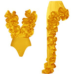 Calista Ruffle Luxe Swim Set