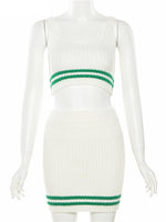 Sporty Babe Knit Two Piece