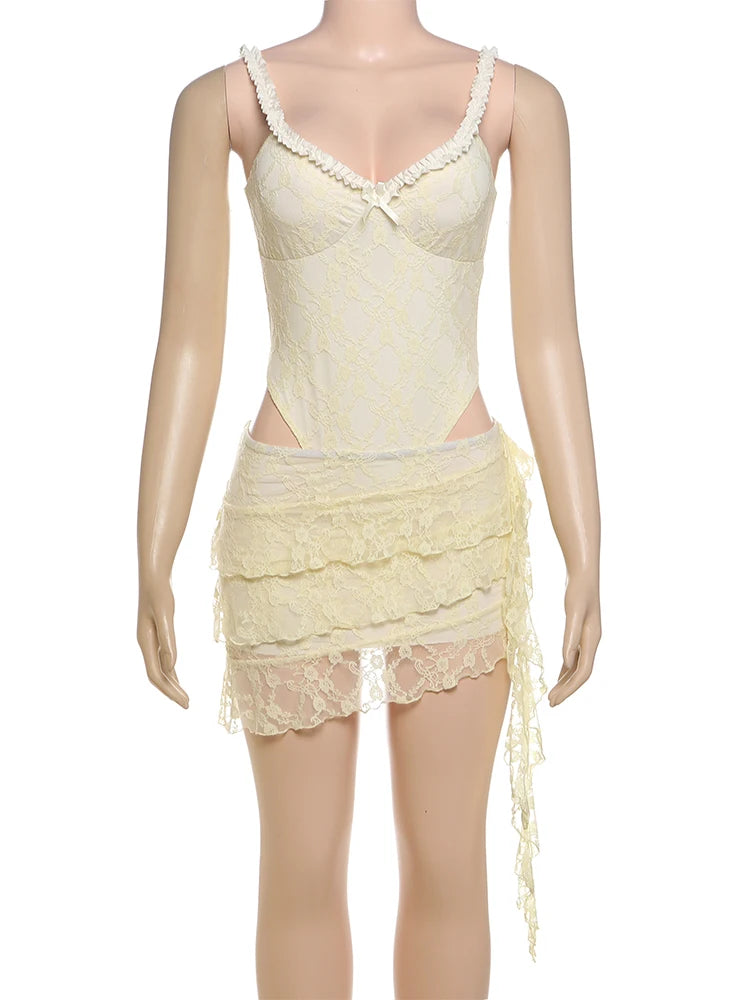 Antoinette Lace Two Piece