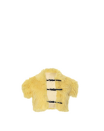Milan Furry Crop Vest