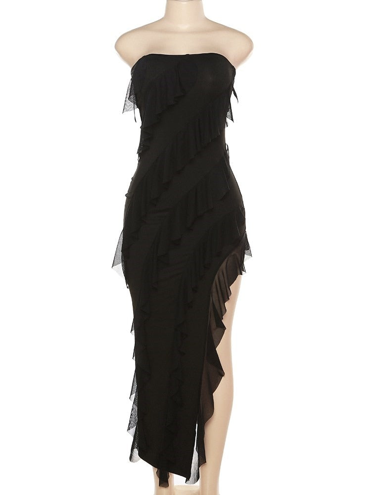 Ruffle Maxi Dress