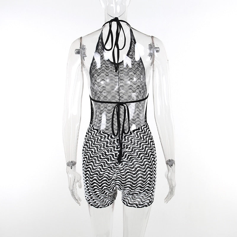 Hourglass Illusion Romper