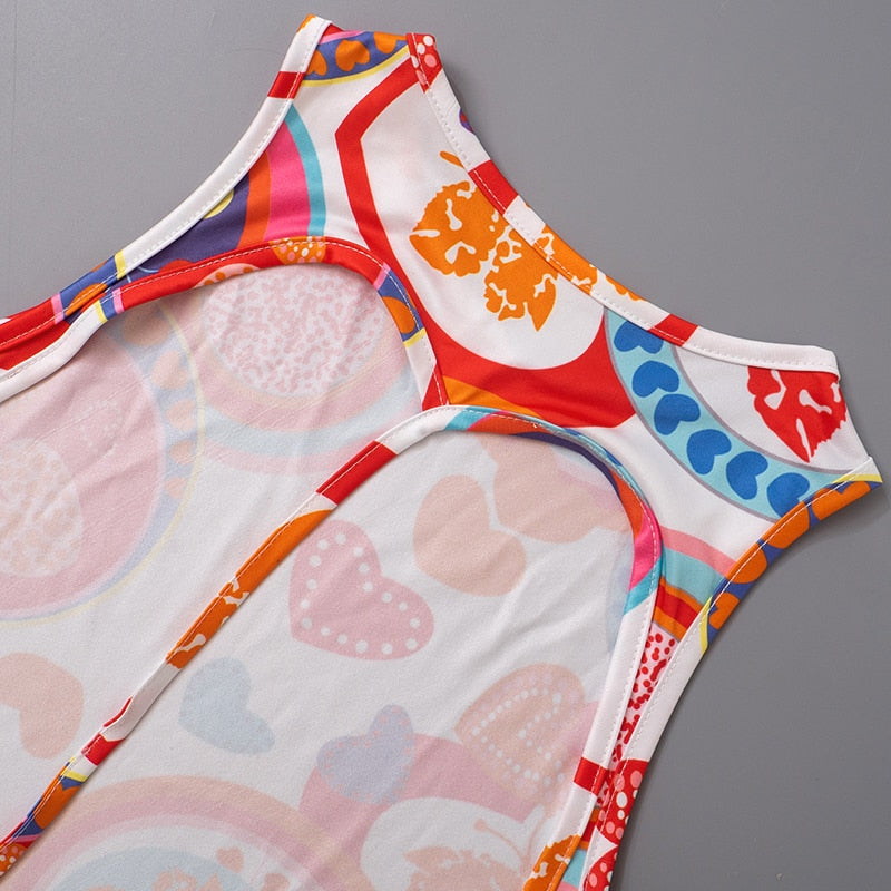 Mia Butterfly Print Romper