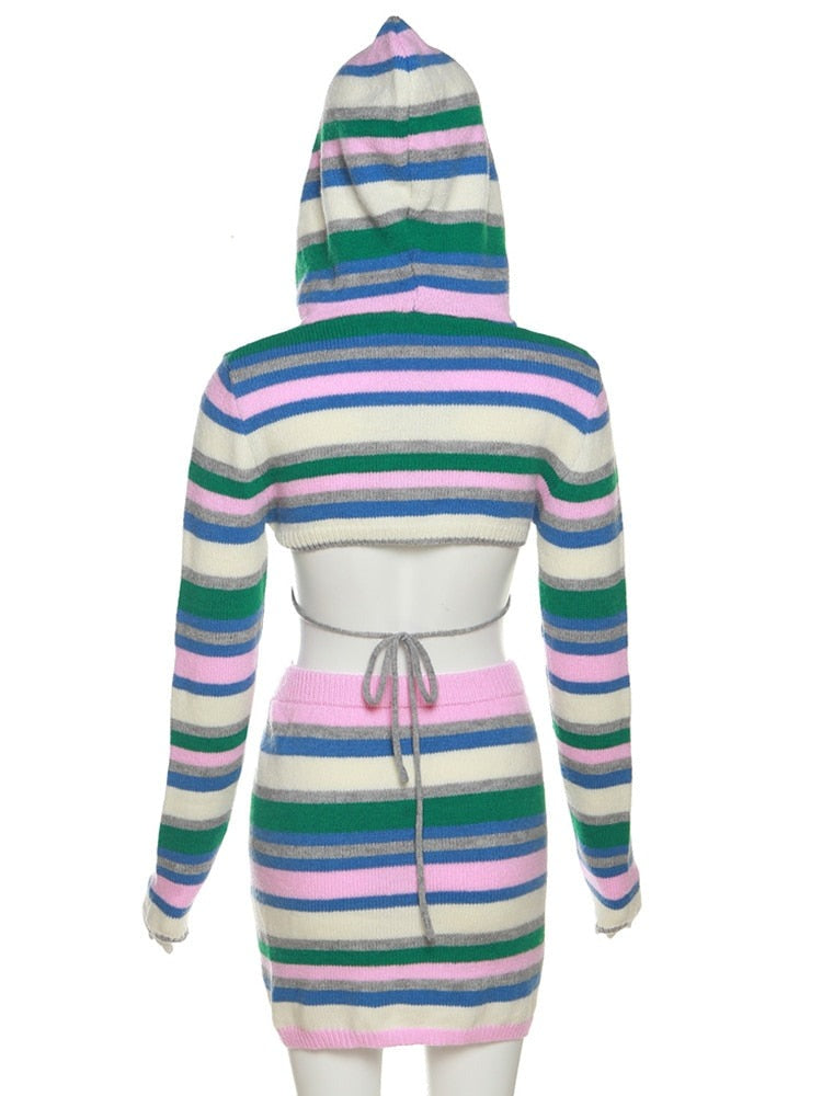 Alex Knit Skirt Set