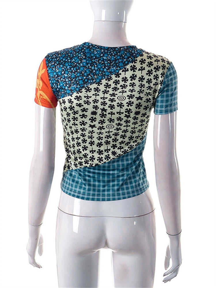 Legend Graphic Print Cropped Tee