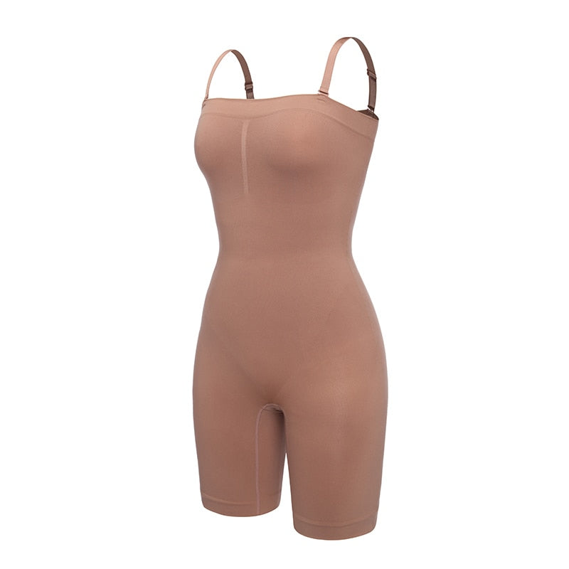 Adjustable Strap Shaping Romper