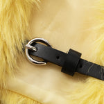 Milan Furry Crop Vest