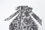 Valencia Lace Print Jumpsuit
