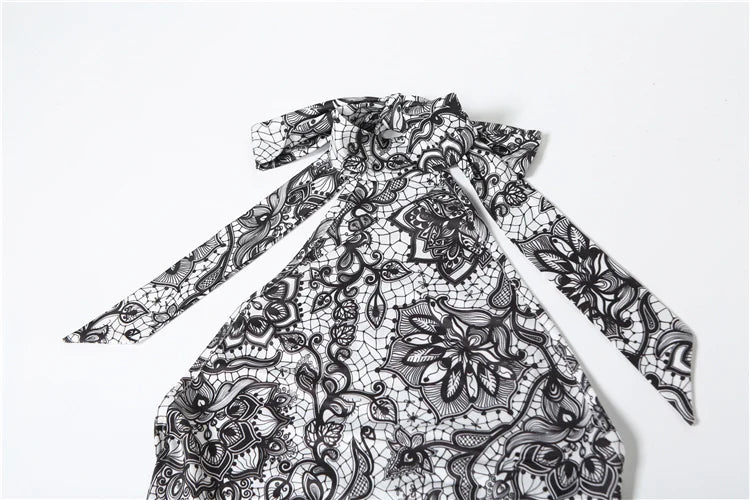 Valencia Lace Print Jumpsuit
