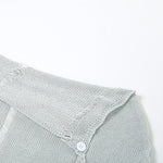 Long Sleeve Knit Hooded Set