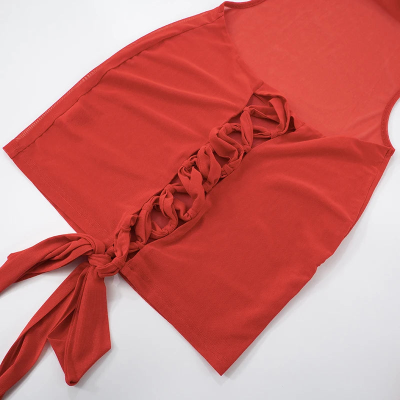 Valeria Lace-Up Mini